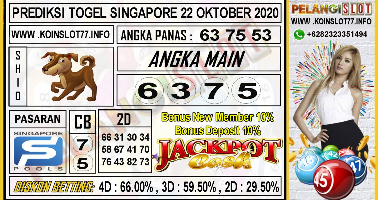 PREDIKSI TOGEL SINGAPORE 22 OKTOBER 2020