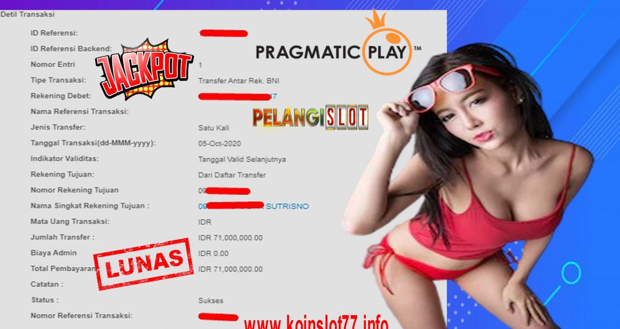 Member PelangiSlot Jackpot 05 OKTOBER 2020