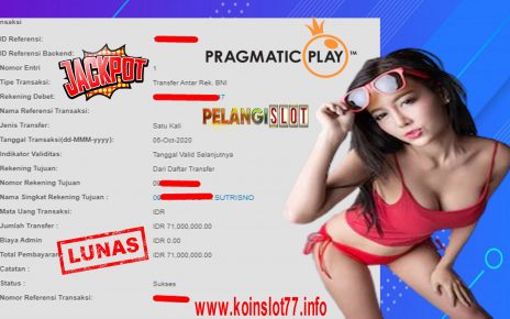 Member PelangiSlot Jackpot 05 OKTOBER 2020