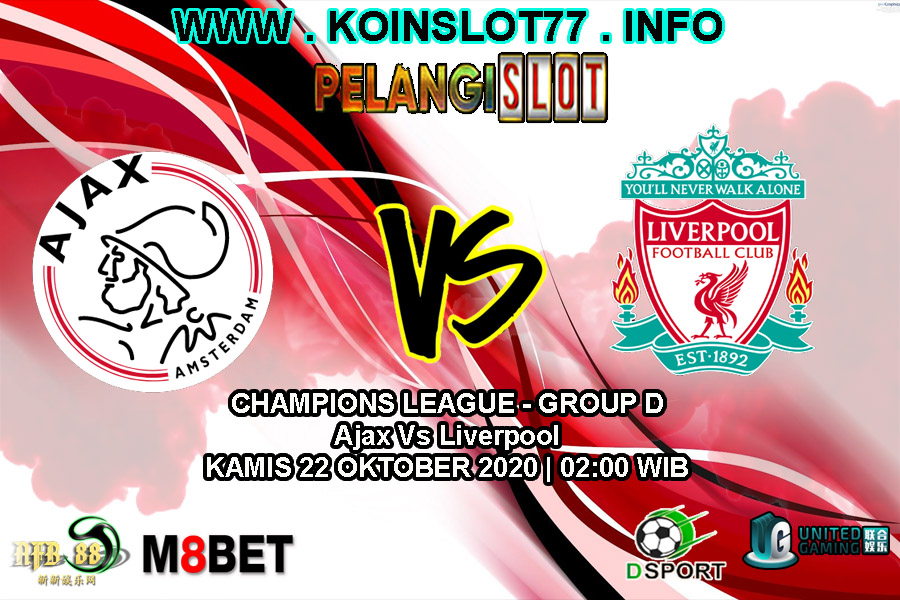 Prediksi Ajax Amsterdam vs Liverpool 22 Oktober 2020