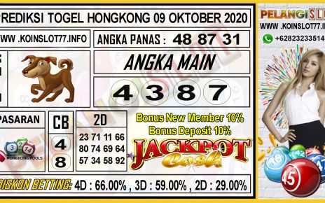 PREDIKSI TOGEL HONGKONG 09 OKTOBER 2020