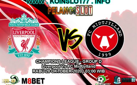 Prediksi Liverpool vs Midtjylland 28 Oktober 2020
