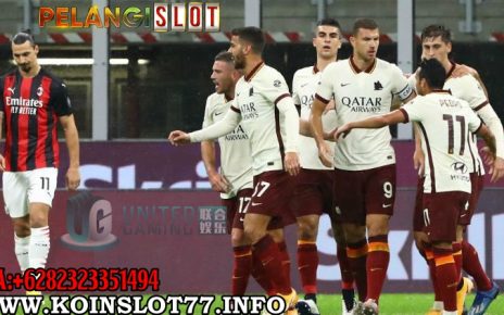 AS Roma Sukses Menghentikan Kemenangan Beruntun Milik AC Milan