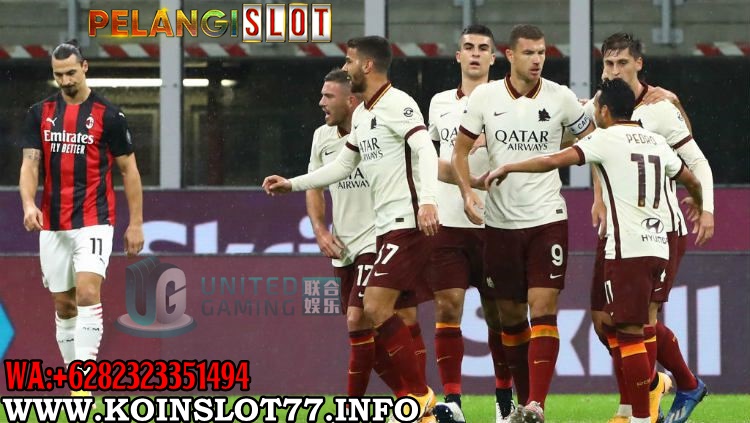 AS Roma Sukses Menghentikan Kemenangan Beruntun Milik AC Milan