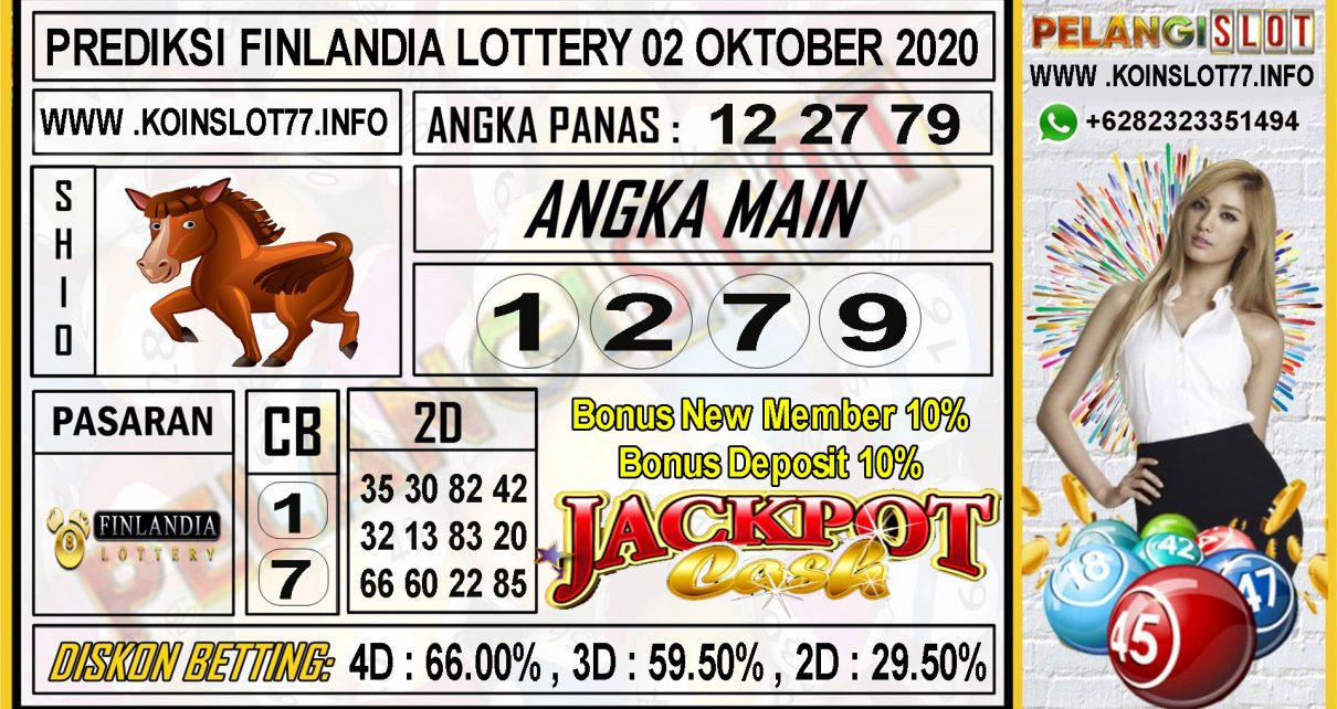 PREDIKSI FINLANDIA LOTTERY 02 OKTOBER 2020