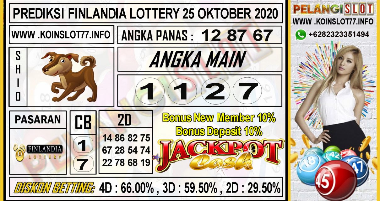 PREDIKSI FINLANDIA LOTTERY 25 OKTOBER 2020