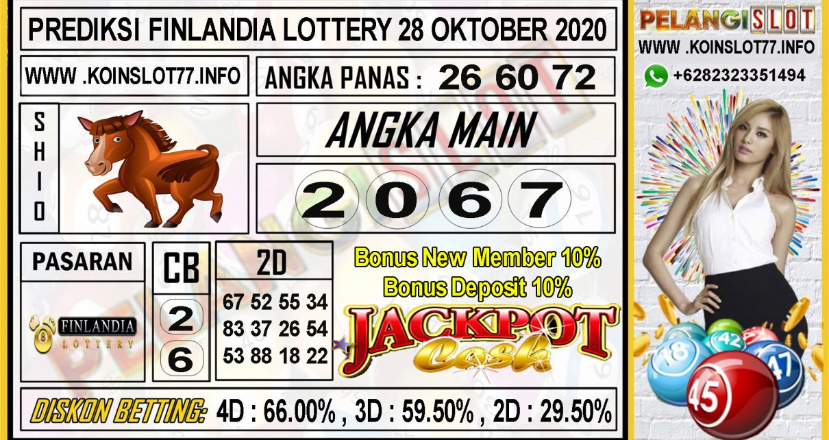 PREDIKSI FINLANDIA LOTTERY 28 OKTOBER 2020