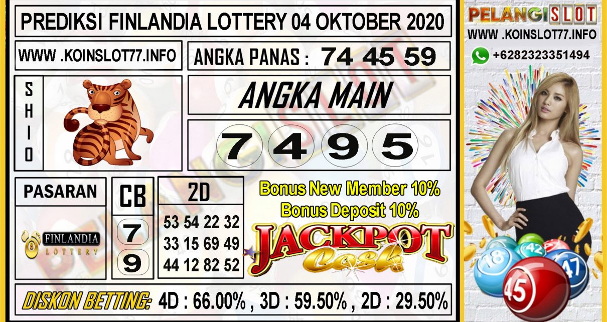 PREDIKSI FINLANDIA LOTTERY 04 OKTOBER 2020