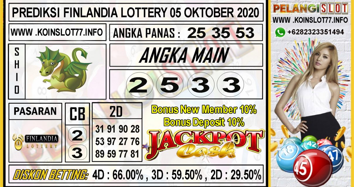 PREDIKSI FINLANDIA LOTTERY 05 OKTOBER 2020