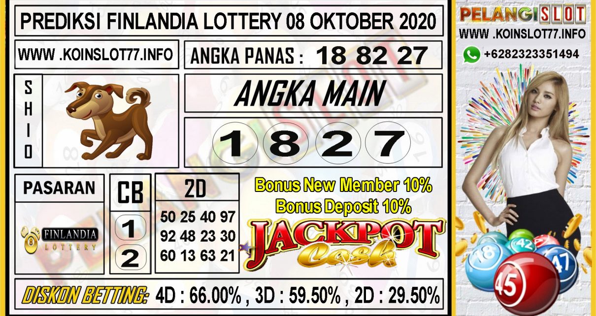 PREDIKSI FINLANDIA LOTTERY 08 OKTOBER 2020