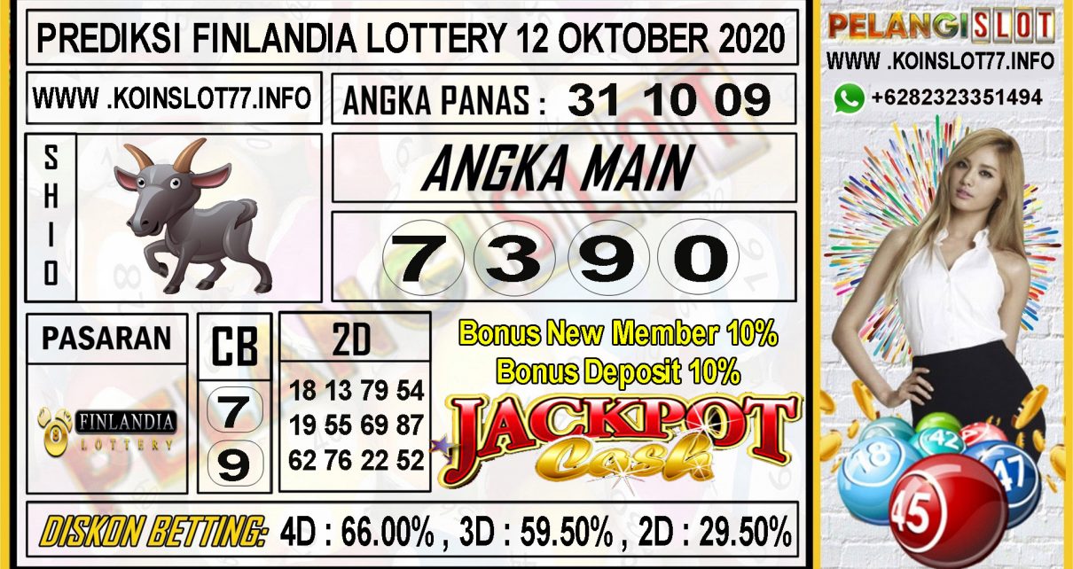 PREDIKSI FINLANDIA LOTTERY 12 OKTOBER 2020