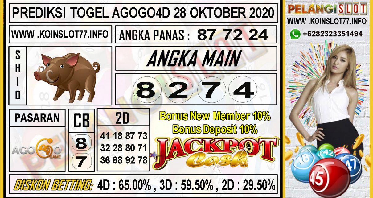 PREDIKSI TOGEL AGOGO4D 28 OKTOBER 2020