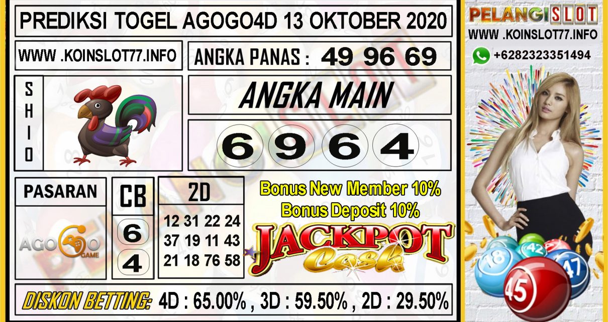 PREDIKSI TOGEL AGOGO4D 13 OKTOBER 2020