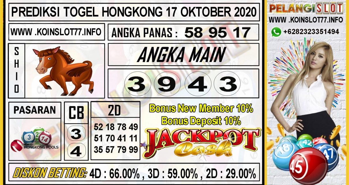 PREDIKSI TOGEL HONGKONG 17 OKTOBER 2020