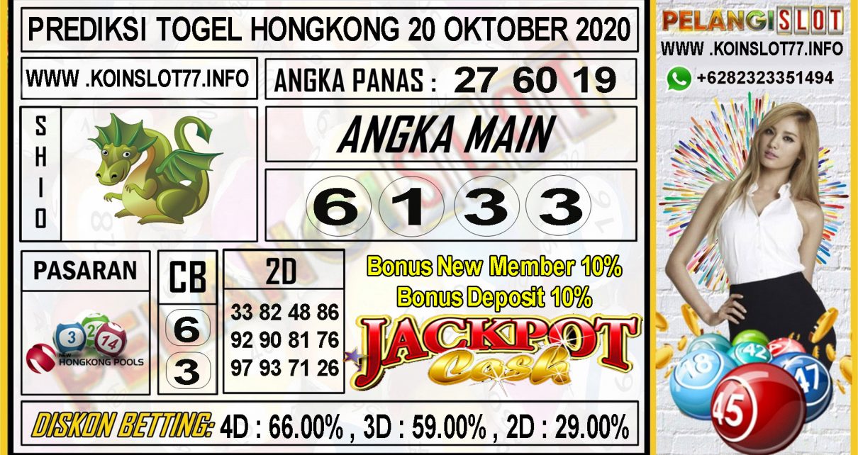 PREDIKSI TOGEL HONGKONG 20 OKTOBER 2020