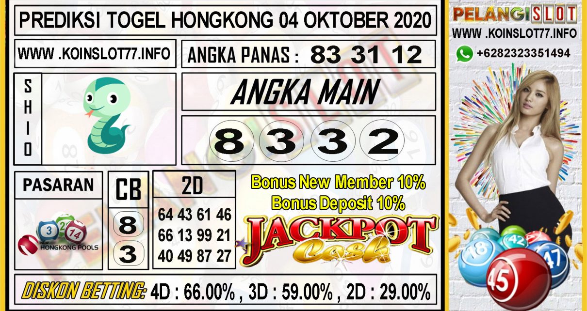 PREDIKSI TOGEL HONGKONG 04 OKTOBER 2020