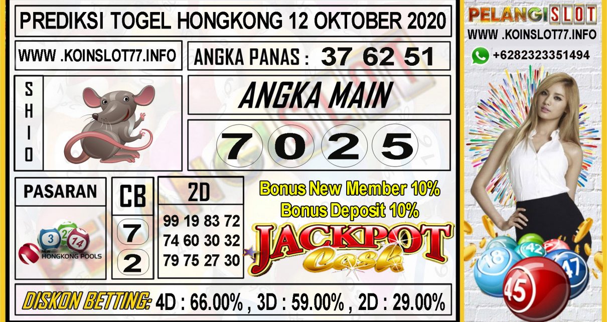 PREDIKSI TOGEL HONGKONG 12 OKTOBER 2020