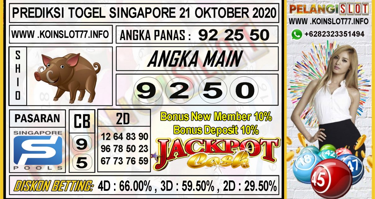 PREDIKSI TOGEL SINGAPORE 21 OKTOBER 2020