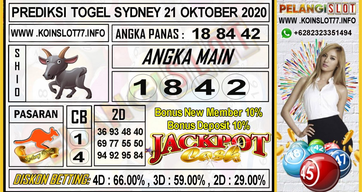 PREDIKSI TOGEL SYDNEY 21 OKTOBER 2020