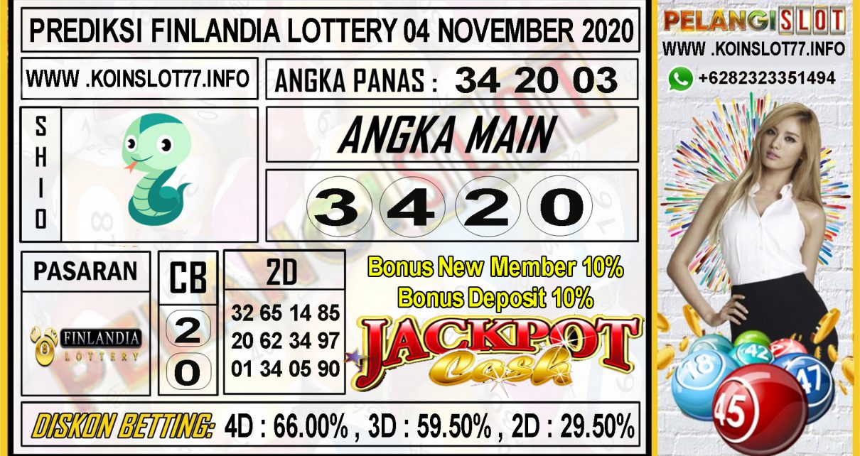 PREDIKSI FINLANDIA LOTTERY 04 november 2020