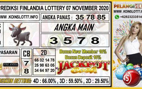 PREDIKSI FINLANDIA LOTTERY 09 NOVEMBER 2020