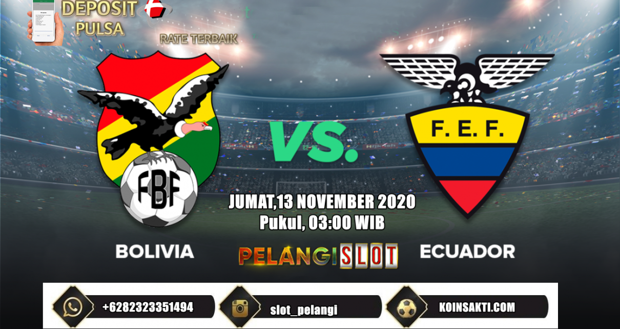 Prediksi Bola Bolivia Vs Ecuador 13 November 2020