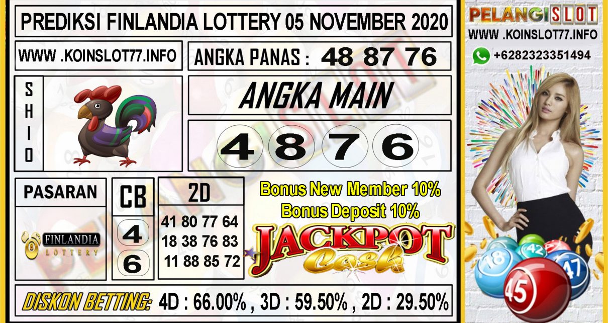 PREDIKSI FINLANDIA LOTTERY 05 November 2020