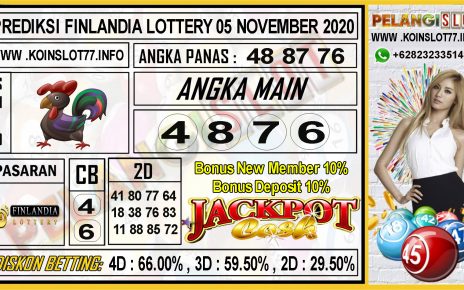 PREDIKSI FINLANDIA LOTTERY 05 November 2020