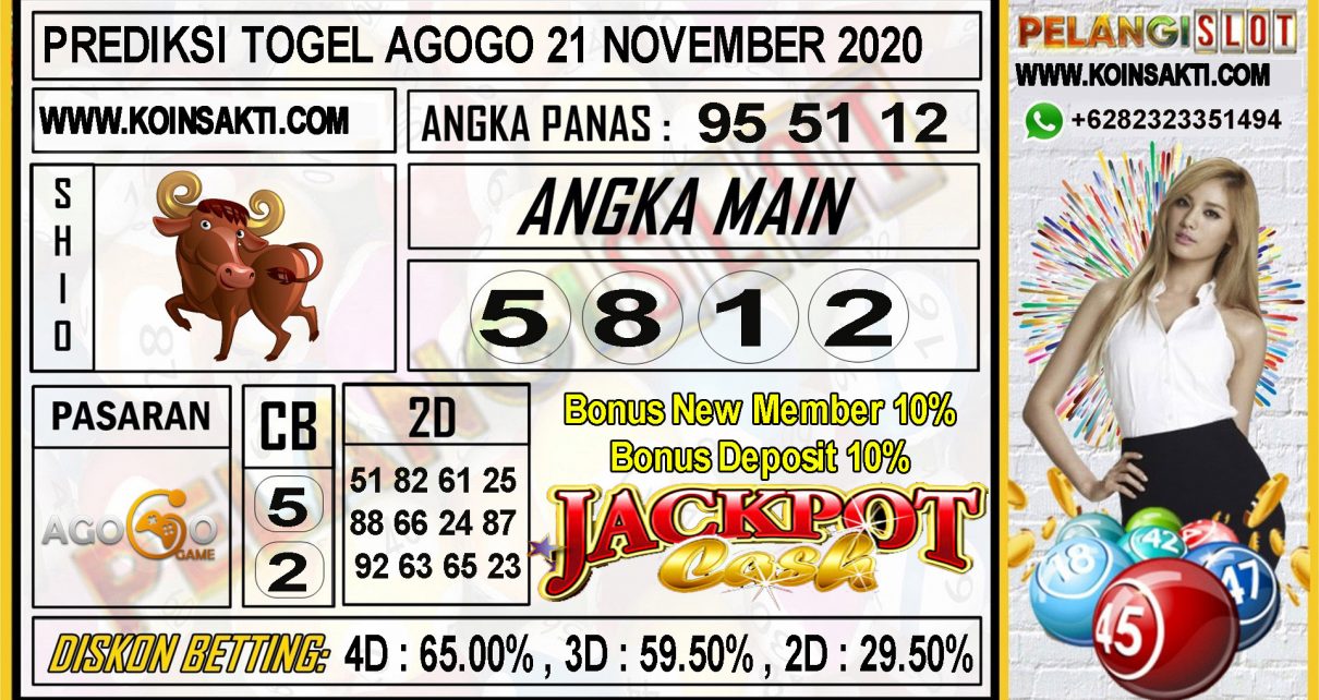 PREDIKSI TOGEL AGOGO4D 21 NOVEMBER 2020