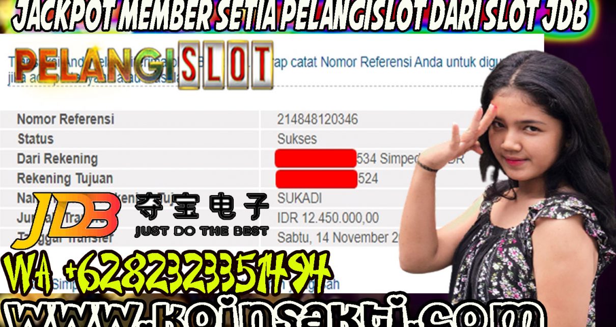 JACKPOT MEMBER DARI JDB SLOTGAME DI PELANGISLOT