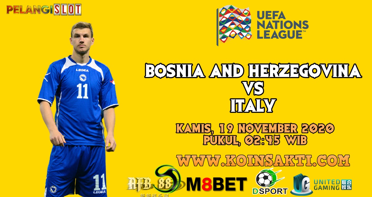 Prediksi Bosnia-Herzegovina vs Italia 19 November 2020