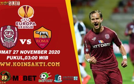Prediksi CFR Cluj vs AS Roma 27 November 2020