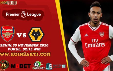 Prediksi Arsenal vs Wolverhampton Wanderers 30 November 2020