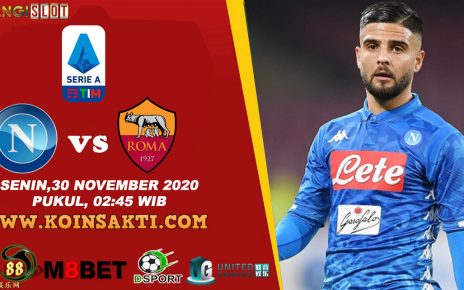 Prediksi Napoli vs AS Roma, Serie A 30 November 2020