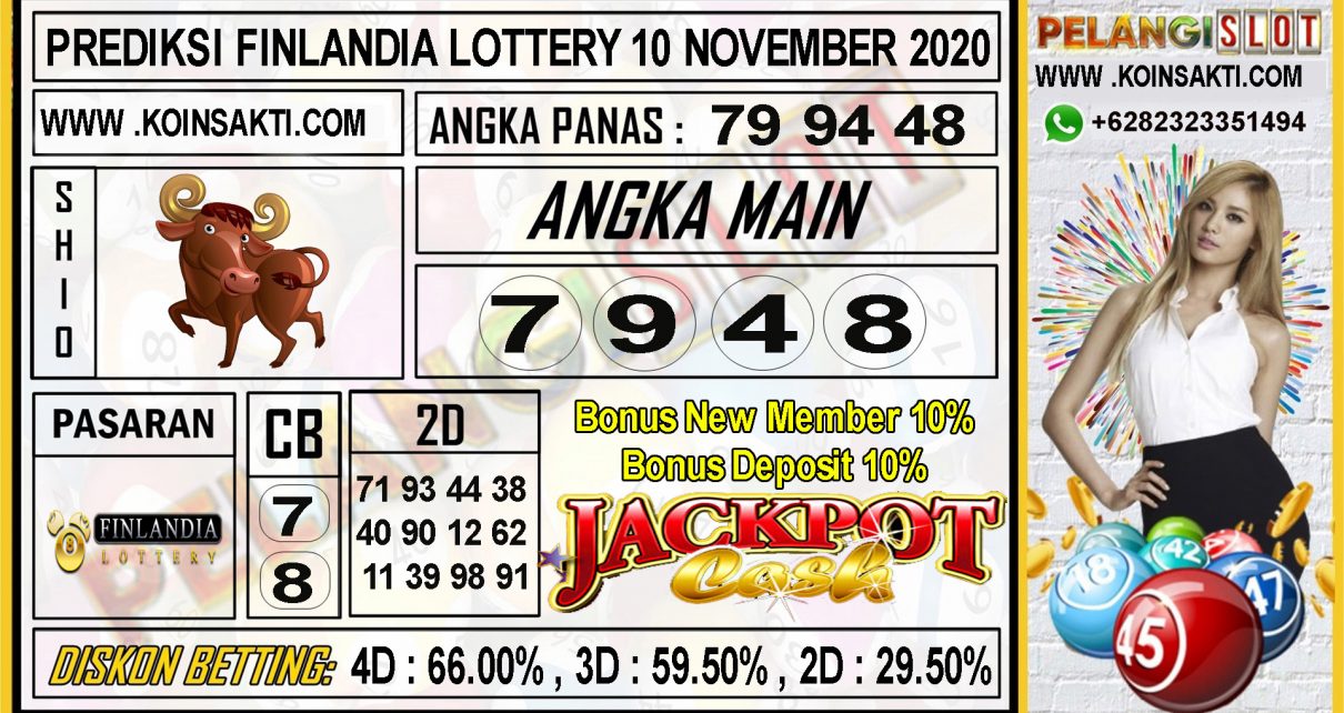 PREDIKSI FINLANDIA LOTTERY 10 NOVEMBER 2020