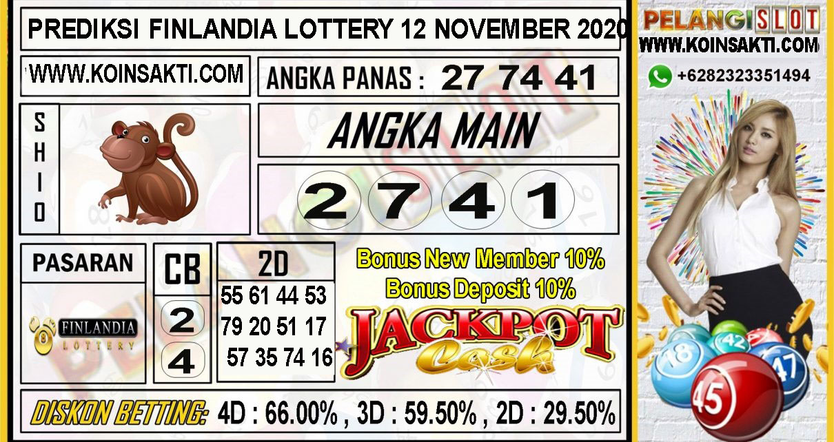 PREDIKSI FINLANDIA LOTTERY 12 NOVEMBER 2020