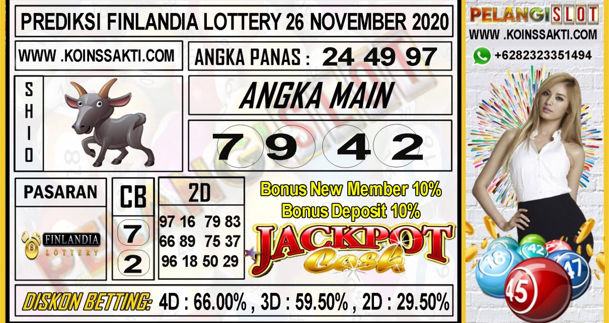 PREDIKSI FINLANDIA LOTTERY 26 NOVEMBER 2020