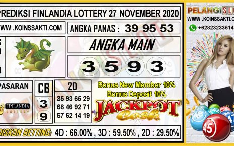 PREDIKSI FINLANDIA LOTTERY 27 NOVEMBER 2020