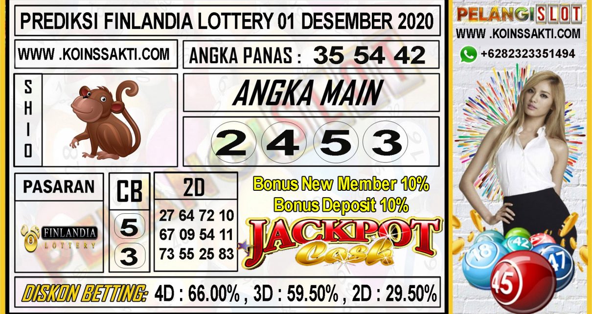 PREDIKSI FINLANDIA LOTTERY 01 DESEMBER 2020