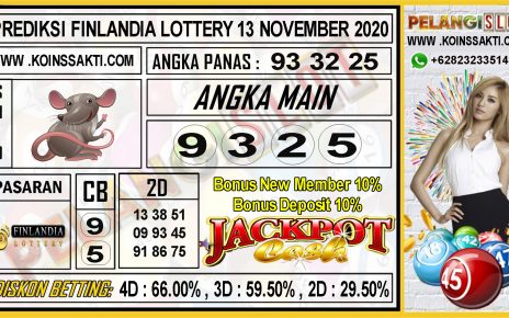 PREDIKSI TOGEL FINLANDIA 13 OKTOBER 2020