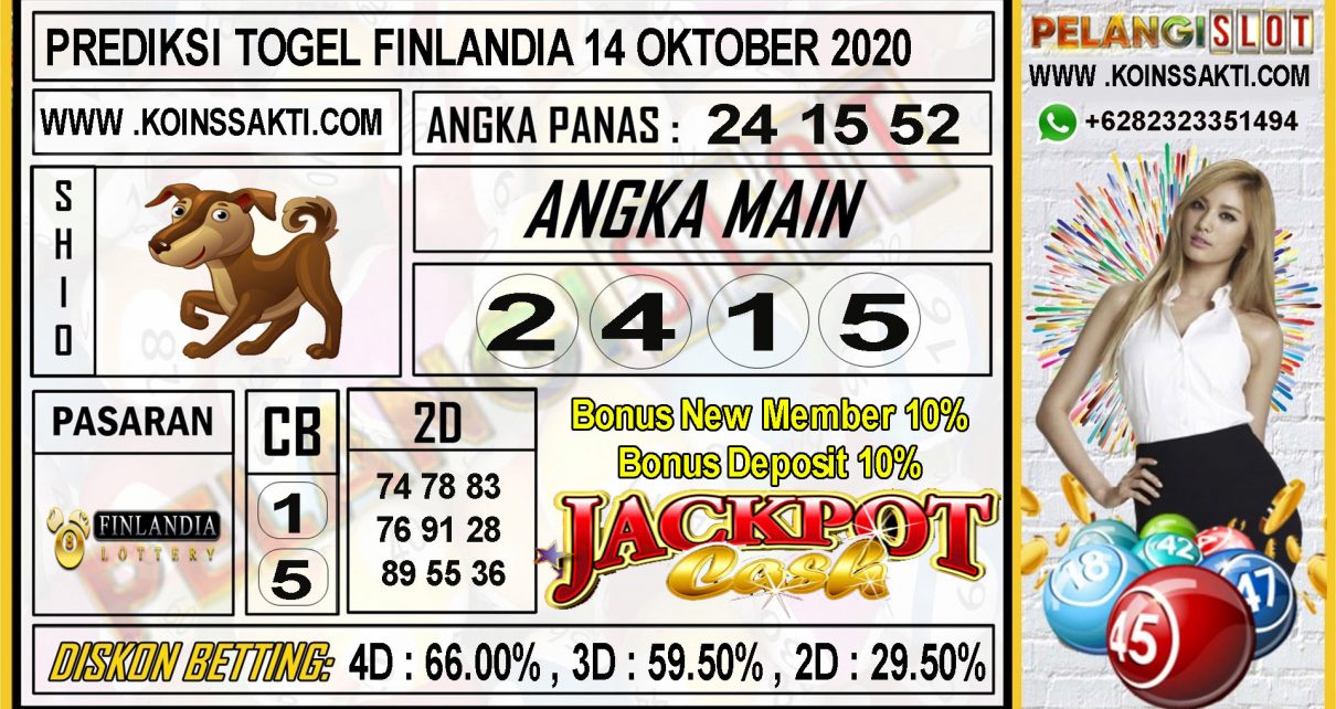 PREDIKSI TOGEL FINLANDIA 14 OKTOBER 2020