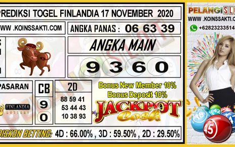 PREDIKSI TOGEL FINLANDIA 17 NOVEMBER 2020