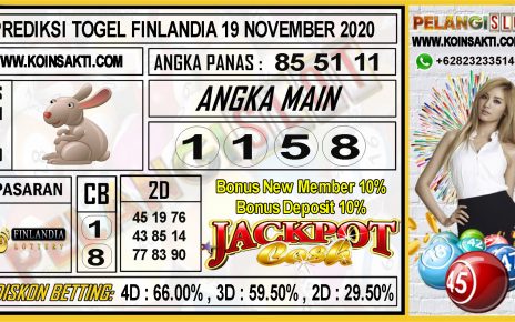 PREDIKSI TOGEL FINLANDIA 19 NOVEMBER 2020