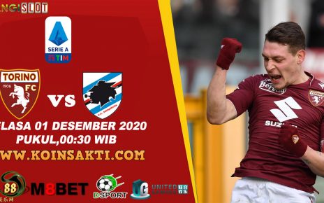 Prediksi Skor Torino vs Sampdoria 1 Desember 2020