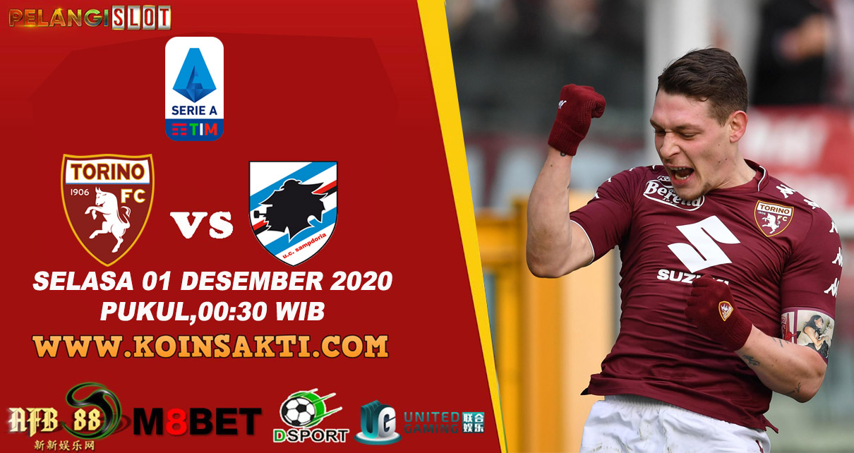 Prediksi Skor Torino vs Sampdoria 1 Desember 2020