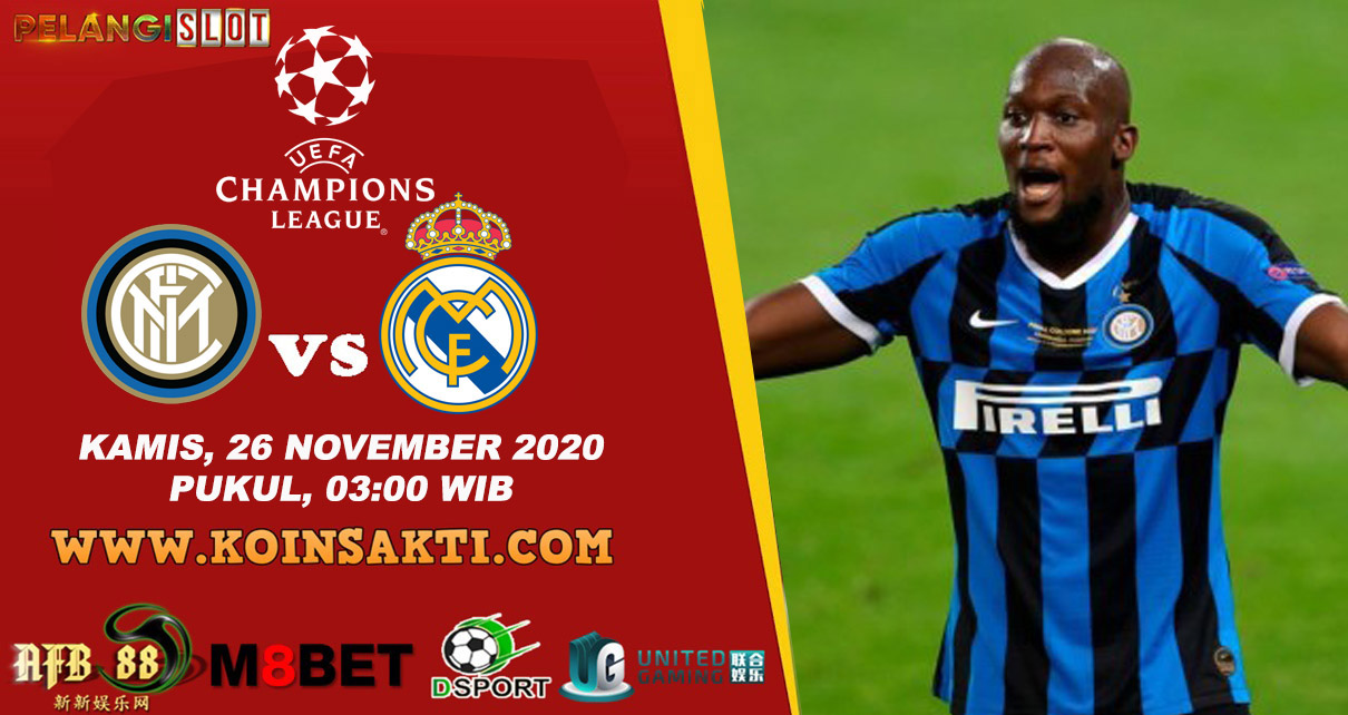 Prediksi Inter Milan vs Real Madrid 26 November 2020