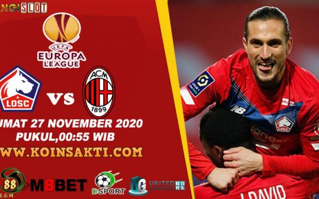 Prediksi Lille vs AC Milan 27 November 2020