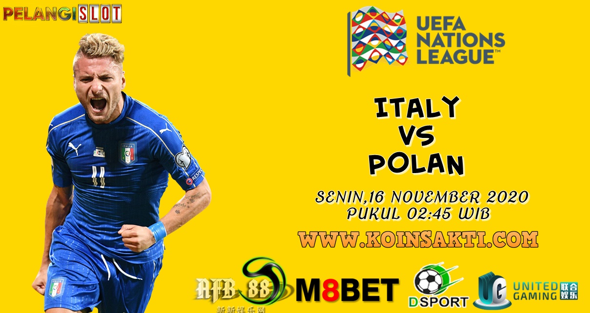 Prediksi Italia vs Polandia 16 November 2020