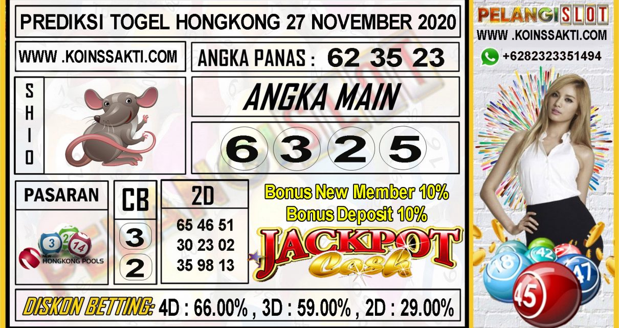 PREDIKSI HONGKONG 27 NOVEMBER 2020