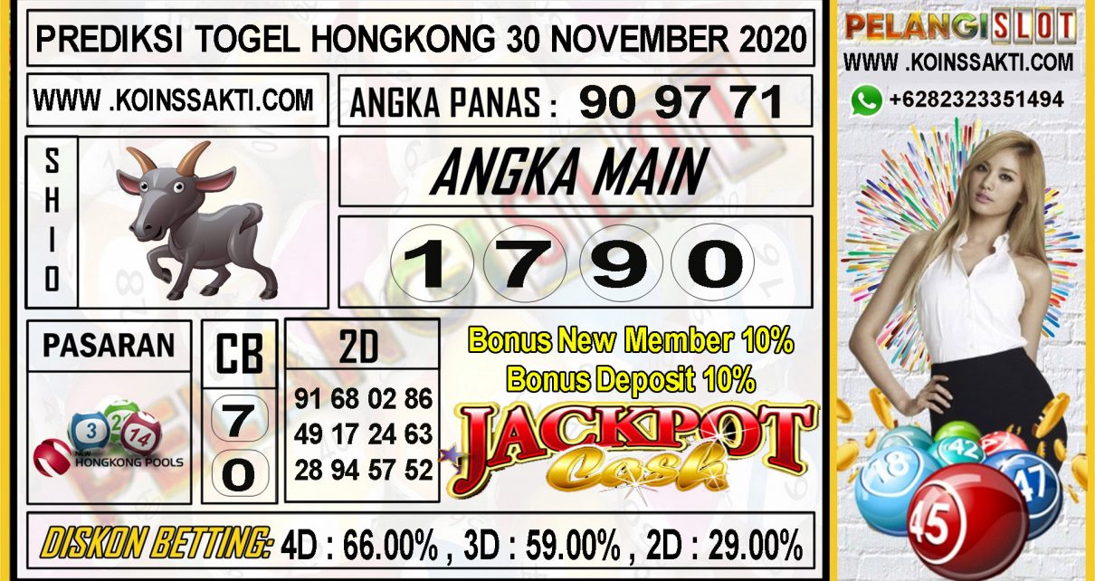 PREDIKSI TOGEL HONGKONG 30 NOVEMBER 2020